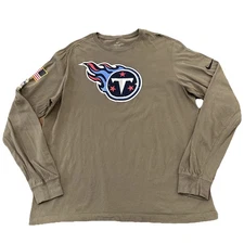 New Nike Tennessee Titans Salute to Service Shirt Sz Men's Larg READ DESCRIPTION