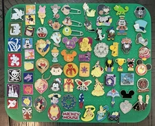 Disney Trading Pins - Lot Of 75 Pins -No Duplicates- Free Shipping