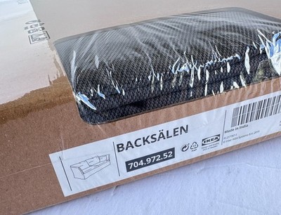Ikea BACKSALEN Sofa (Not Loveseat) Cover, Hallarp gray 704.972.52