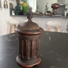 MOULIN A CAFÉ ANCIEN MODÈLE COLONNE ANNÉES 1880-1905