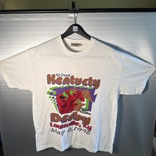 Vintage Kentucky Derby 122 Shirt Mens L Horse Racing 1996