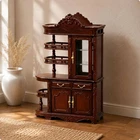 1:12 Scale Cabinet Realistic Feature Dollhouse Cabinet Model Ornate Design