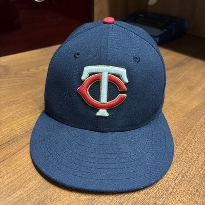 New Era Minnesota Twins hat 7 5/8 MLB baseball cap official authentic on-field