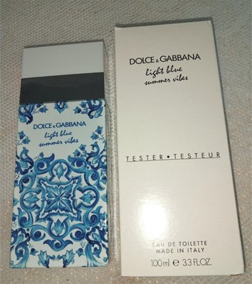Dolce & Gabbana Light Blue Summer Vibes Eau de Toilette Spray Tester 3.3 fl oz