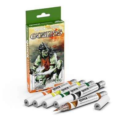 AK-MQ108 AK Interactive Goblins Quick Markers Set