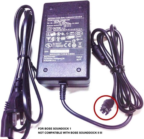 Bose Sounddock 1 AC Adapter Power Supply PSM36W-208 18V