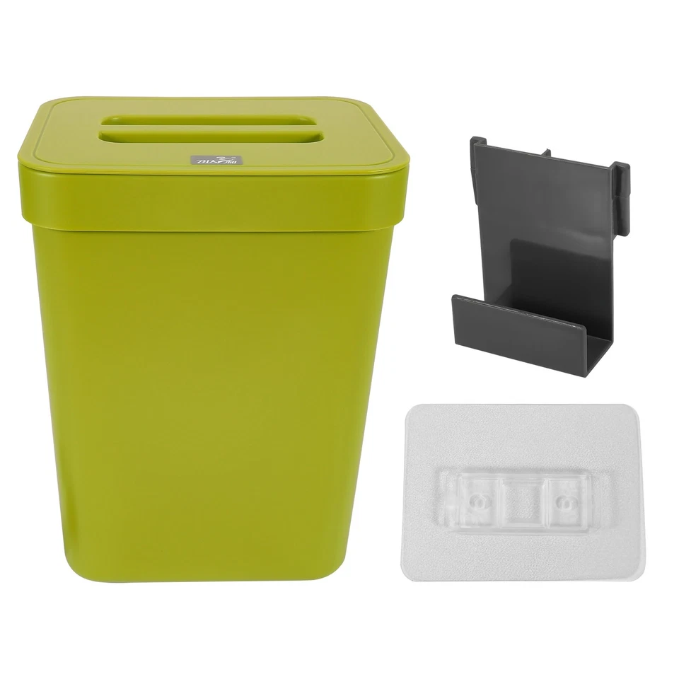 5L Abfall BehäLter KüChen Schrank TüR HäNgen MüLl Eimer MüLl Eimer Wand Mon6658 - Bild 2 von 4