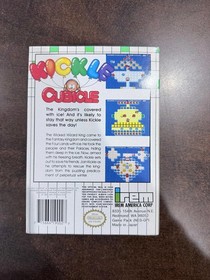 Kickle Cubicle Nintendo NES Complete CIB