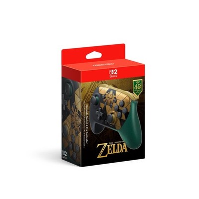 PRESALE Nintendo Switch 2 Pro Controller   The Legend of Zelda 40th Anniversary