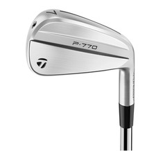 Pre-Owned TaylorMade Golf Club P770 '24 4-PW Iron Set Stiff Steel