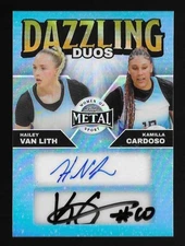 Hailey Van Lith * Kamilla Cardoso 2025 Leaf Women Of Sport Autograph Dual #3/5