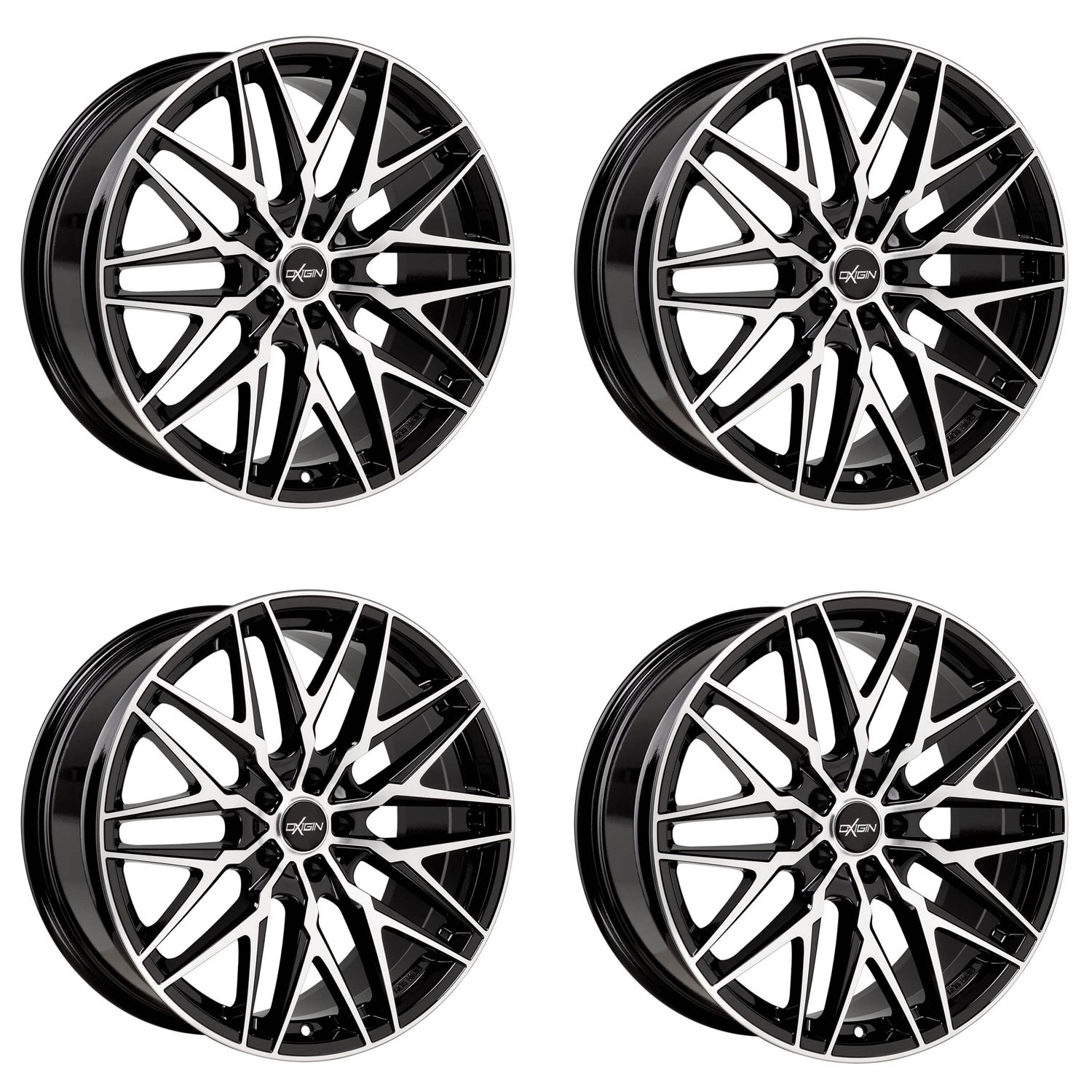 4 Oxigin Wheels 25 Oxcross 9.0x20 ET28 5x112 SWFP for Audi A3 A4 A5 A6 A7 A8 Q2