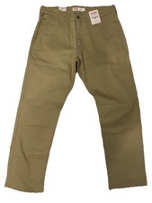 New Signature By Levi Strauss 32 X 30 Authentic Hybrid Chino Tan