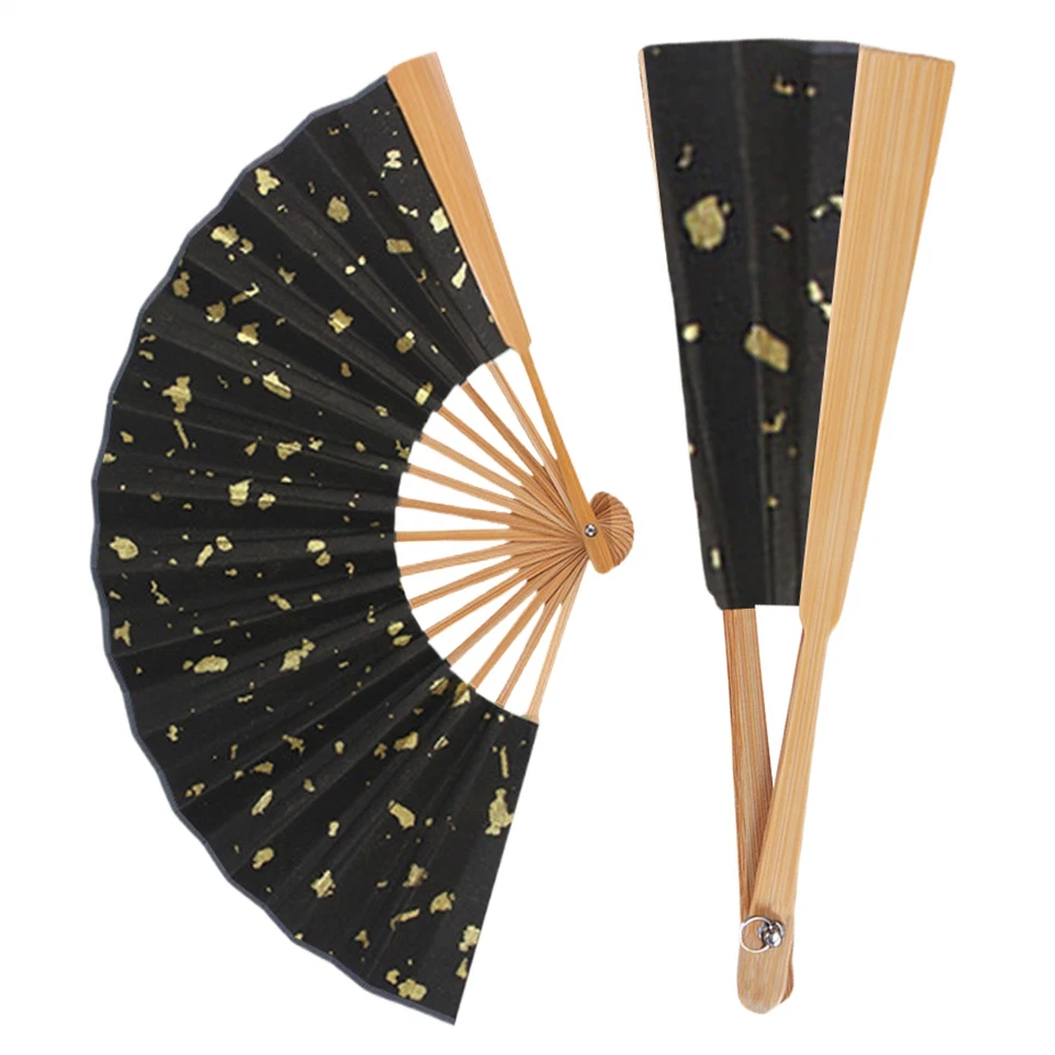 Ventiladores de mano plegables ventilador plegable chino ventilador plegable de mano exquisito Foto 4 de 4