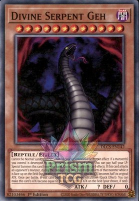 1st Ed Divine Serpent Geh DLCS-EN142 Yugioh