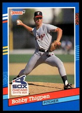 Bobby Thigpen 1991 Donruss #90 White Sox MLB READ FREE SHIPPING AutographDen
