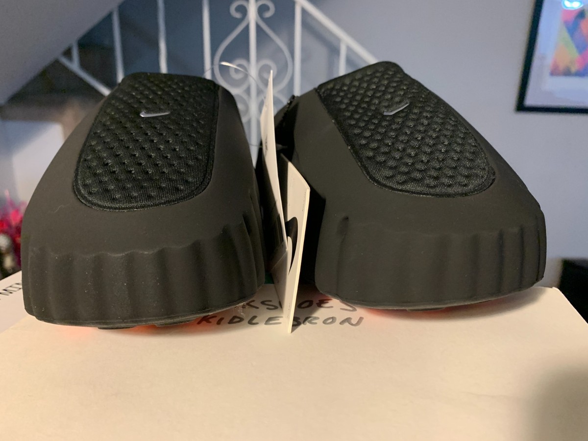 NEW AUTHENTIC Nike Mind 001 Slide Black Chrome Women 6 UK4 002