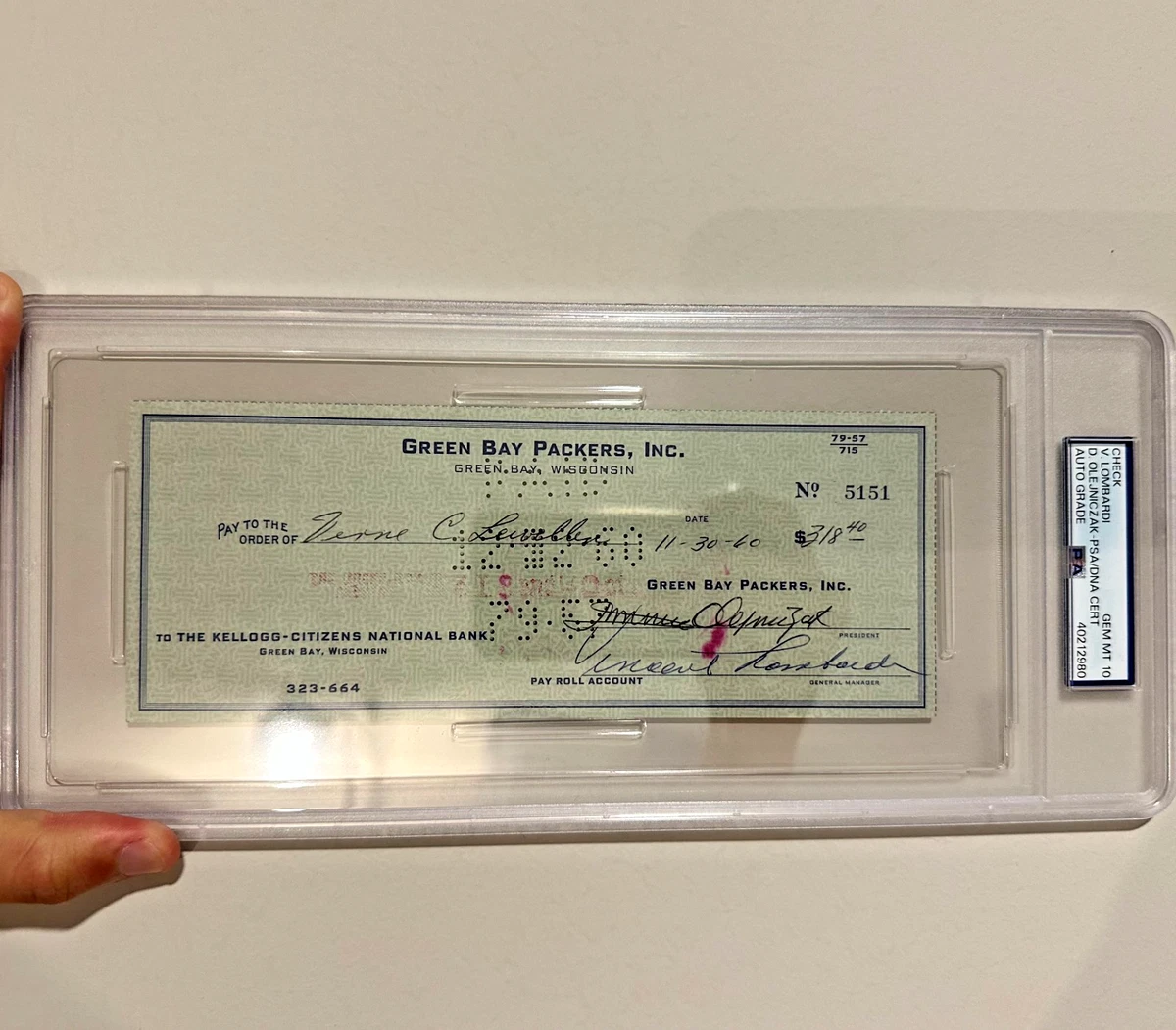 25+ vince lombardi autograph for sale | Updated Oct 2026