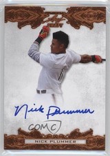 2015 Leaf Ultimate Draft Bronze Etched Foil Nick Plummer #BA-NP1 Auto 2a9