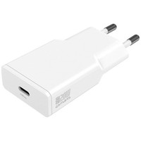 4smarts Pdplug Slim 20W Gan USB-C WandladegeräT-Set + 1,5 M USB-C Kabel Weiß