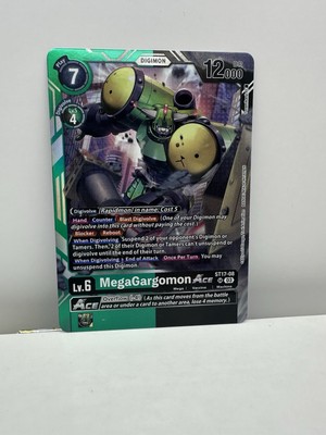 Digimon CCG MegaGargomon Ace ST17-08 Foil