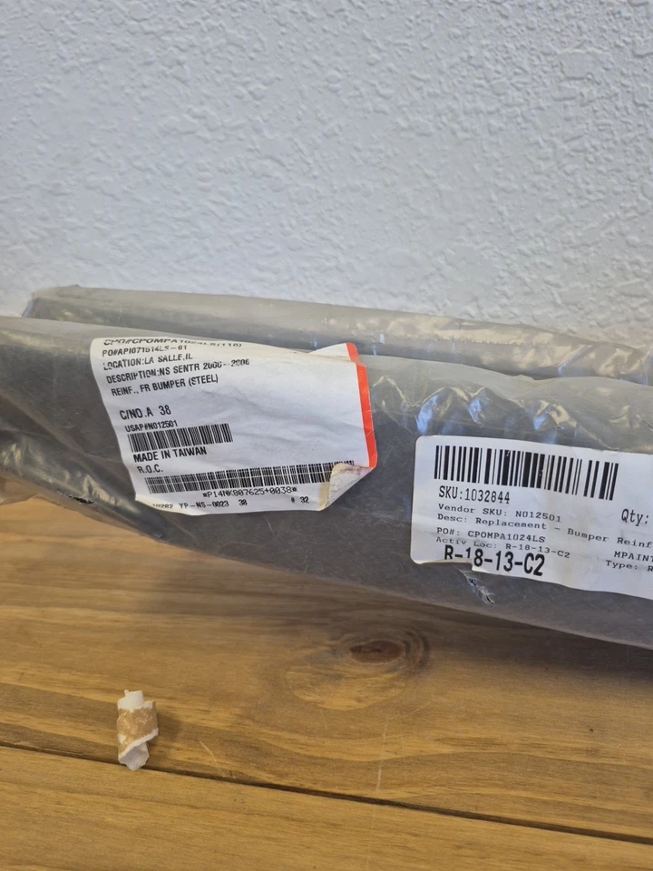 Para-choque dianteiro de aço para Nissan Sentra 00-06 - Imagem 2 de 4