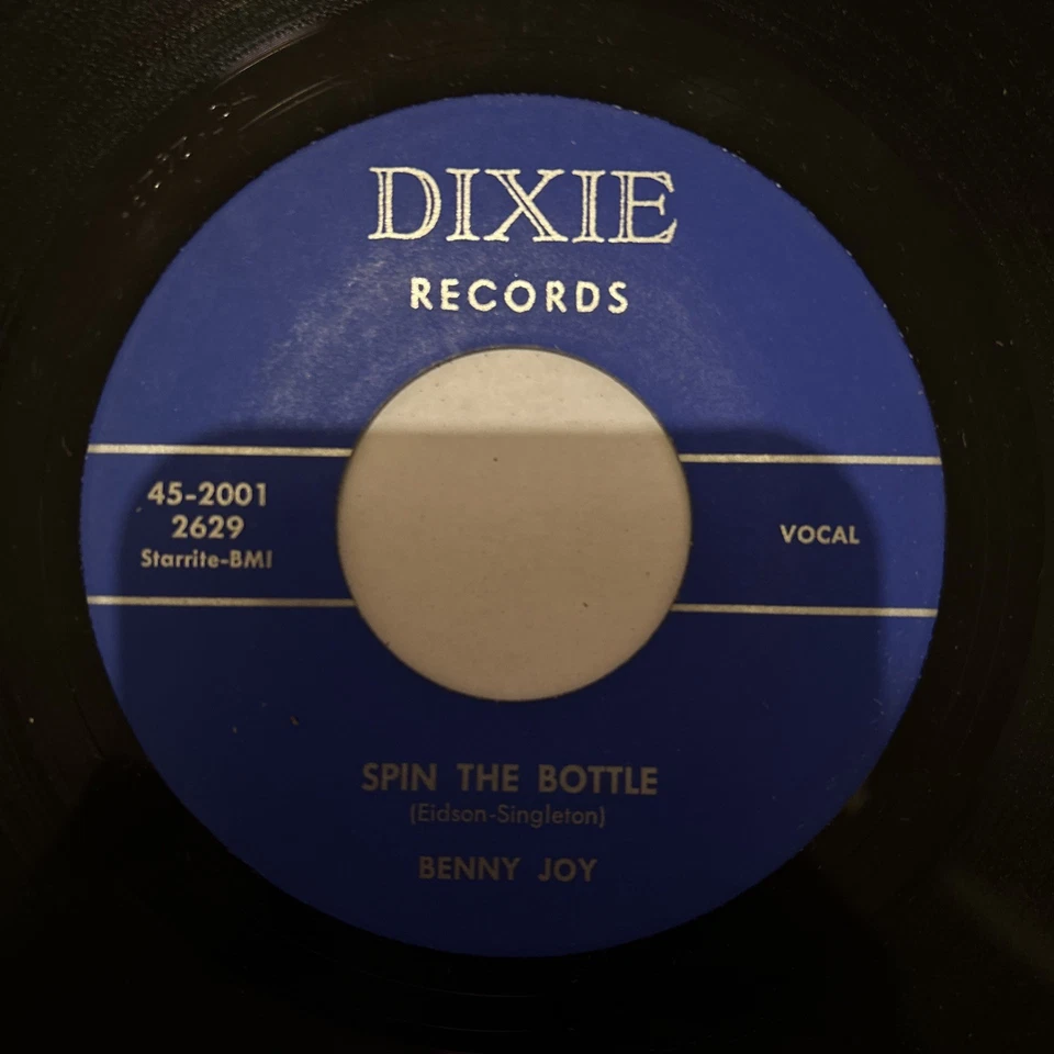 Benny Joy - Spin The Bottle / Steady With Betty - Rare 7" Vinyl 1958: Rockabilly - Image 4 of 4