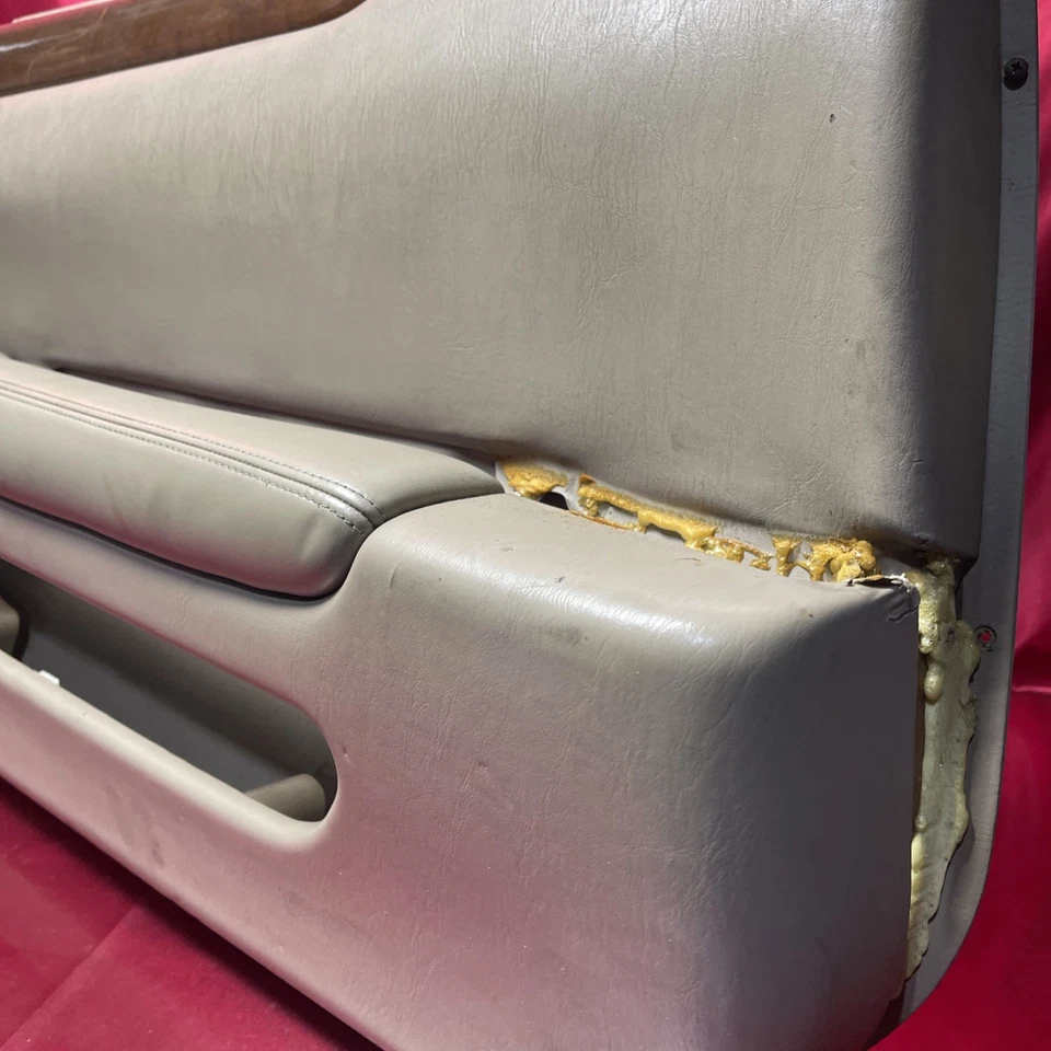 ☑️ 92-00 Lexus SC300 SC400 OEM Pasajero Derecho Puerta Lateral Panel Cubierta Bronceado Dmgd Foto 2 de 4