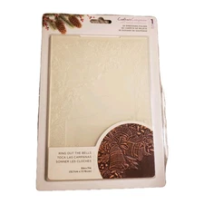 Crafter's Companion 3D Embossing Folder Set Ring Out The Bells Christmas Holiday