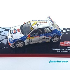Peugeot 306 Maxi Kit Car #16 G. Panizzi - H. Panizzi Rally MonteCarlo 1998 1:43