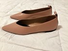 CHARLES & KEITH Women’s Beige Pointed Toe Slip-On Flats Pull Tab US 6 EU 36 — photo 2