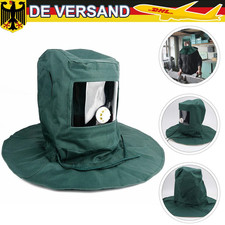 Sandstrahlhaube Maske Sandstrahler Anti Werkzeuge Helm Schutz Wind Schutzmaske