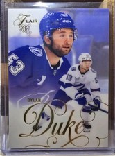 2025-26 Flair Dylan Duke Rookie RC Tampa Bay Lightning