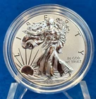 2019 W Enhanced Reverse Silver Proof American Eagle 1 Oz. .999 Silver