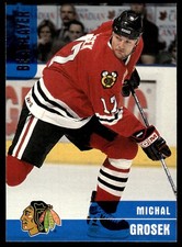 1999-00 Be a Player Memorabilia Michal Grosek Chicago Blackhawks #342