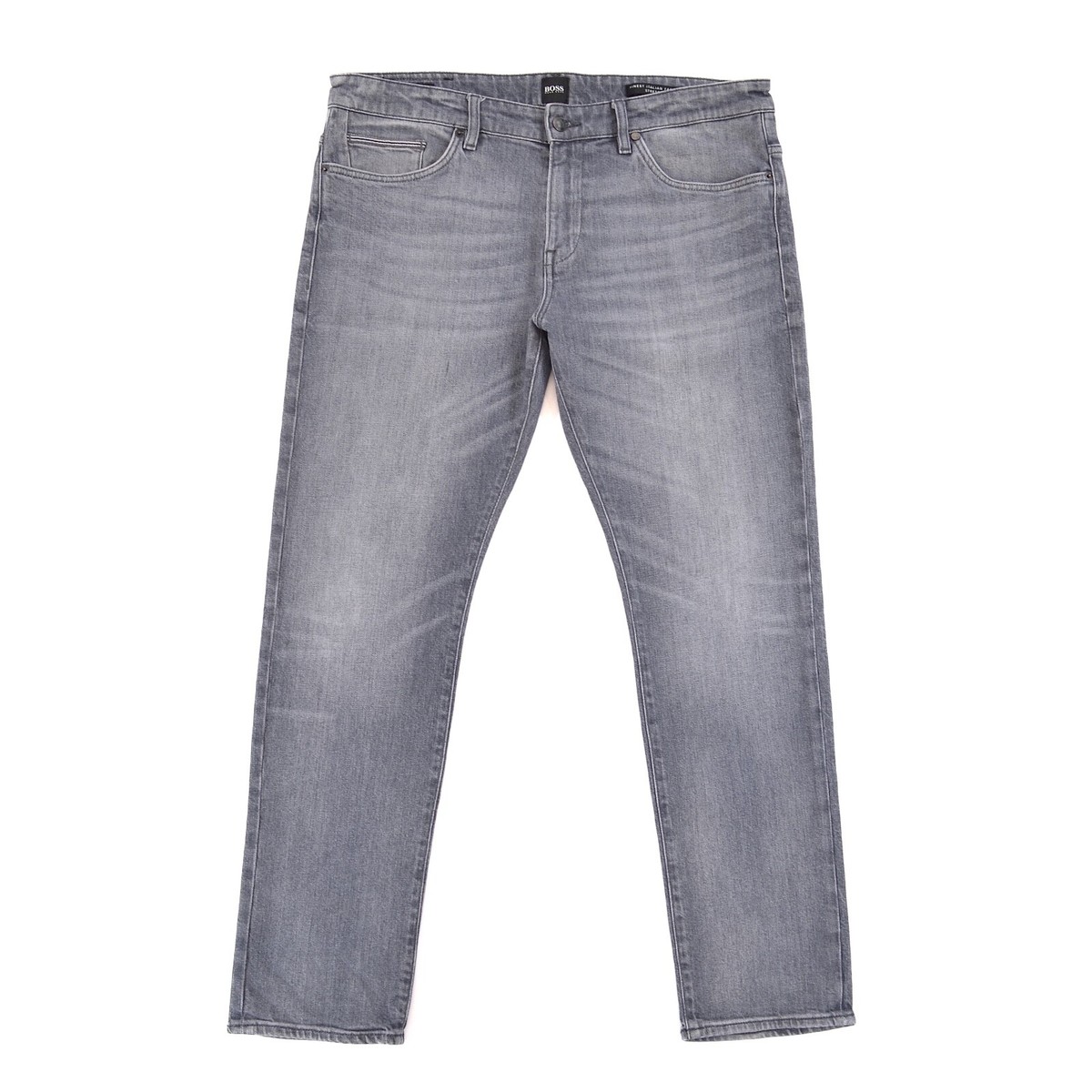 Hugo Boss Candiani Stretch Denim Gray Straight Jeans Mens sz W36