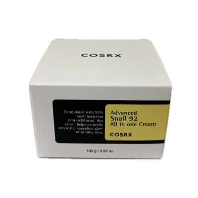 COSRX Advanced Snail 92 Mucin Power  Repair Cream, Daily Face Gel Moisturizer
