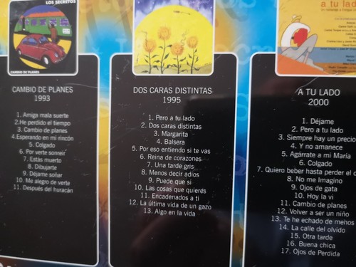 LOS SECRETOS (ENRIQUE URQUIJO) (3CD) DISCO.BÁSICA:CAMBIO PLANES-A TU LADO-DOS CA - Imagen 5 de 17