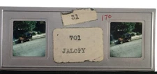 Vintage Stereo Realist Slide JALOPY (I had to check what this means) - LS171