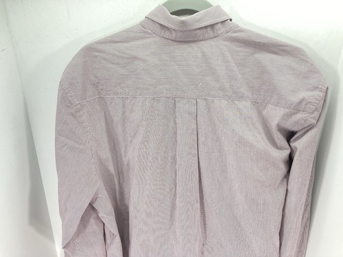 Texas A&M TAMU Cutter Buck Shirt Men Size XL Maroon Stripe Button Long Sleeve - Picture 7 of 12
