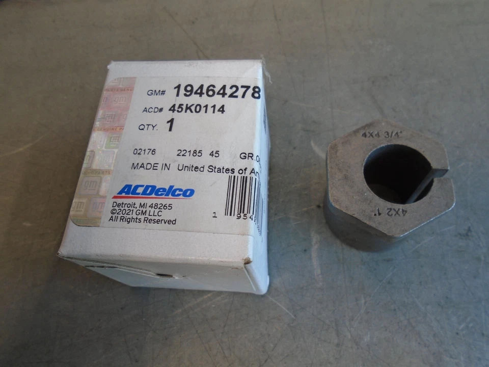 Buje delantero de inclinación Delco 45K0114 CA para camioneta F250 F350 E350 furgoneta E450 E150 Foto 2 de 3