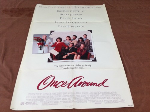 1990 Once Around Original Movie House Full Sheet Poster