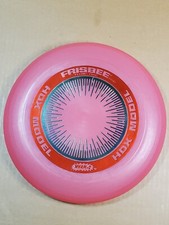 Vintage 1980 HDX Wham-O Frisbee 80E Pink  Red Color Excellent Cond