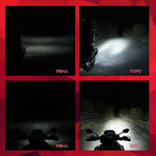 KIT FOCOS LED COMPLETO BMW F 750 GS F 850 GS 120W 12000LM SUPER LUX CANBUS - Picture 2 of 24
