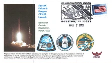 2020 SpaceX Dragon CRS-20 Spacecraft Launch ISS Mission Control Houston 7 Mar