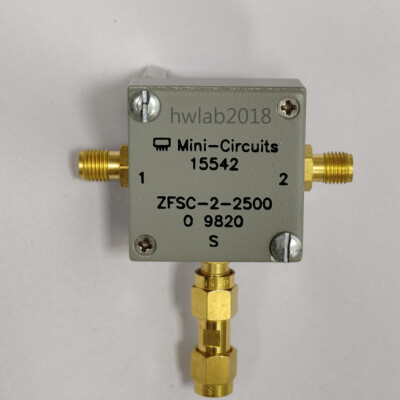 1PC Mini-Circuits ZFSC-2-2500 10-2500 MHz One-Second Power