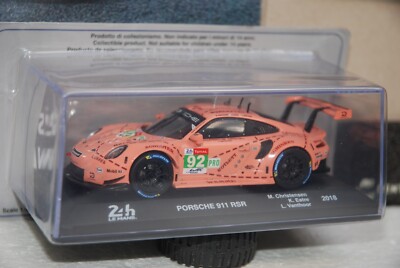 Maquette IXO 1/43 Porsche 911 RSR 2018 N°2 - 24H Du Mans - Neuf