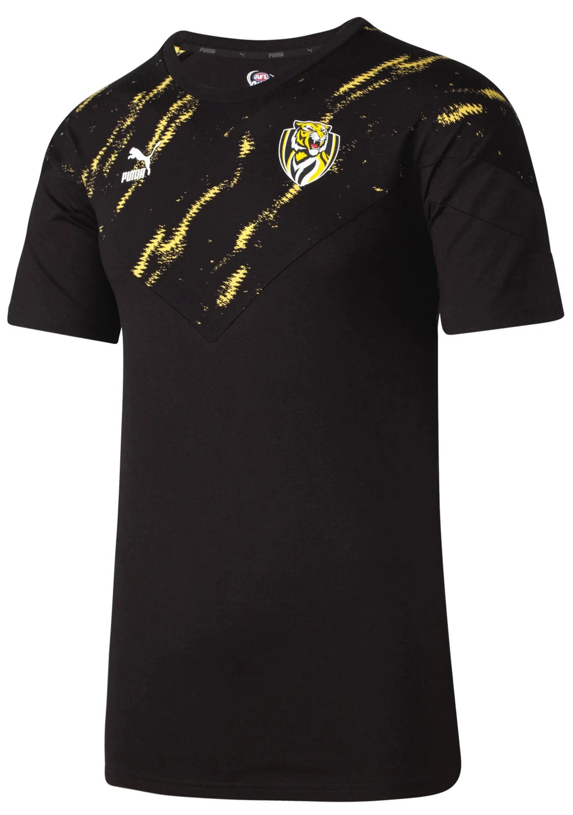 Richmond Tigers AFL Puma Travel T Shirt Sizes S-3XL! T2