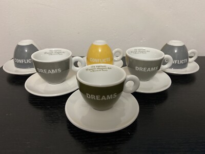 2003 Francesco Bonami illy espresso ''Dreams and Conflicts''  Collection Cups
