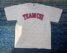 Vintage 90s CSI Club Sports International Tshirt USA Made Mens XL